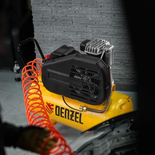 Компрессор воздушный рем. привод BCI 2200/100, 2,2 кВт, 100 литров, 420 л/мин Denzel по ценам производителя в Краснодаре с доставкой по всей России