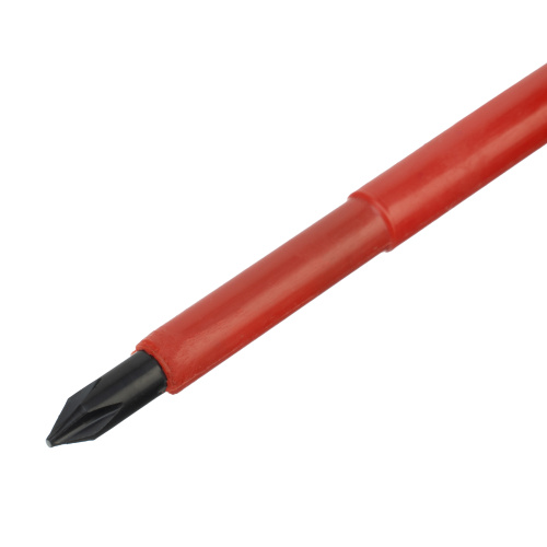 Отвертка диэлектрическая PH1 х 80 мм, CrV, до 1000 В, двухкомпонентная рукоятка Сибртех по ценам производителя в Краснодаре с доставкой по всей России