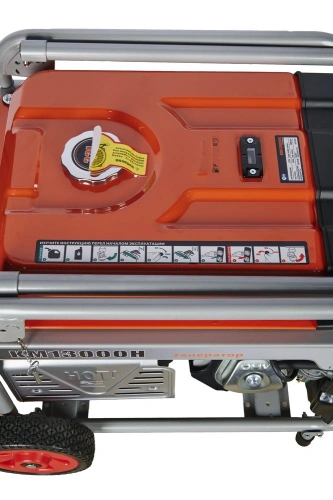 Генератор бензиновый 9,0 кВт 220В 26 л с электростартером и колесами TOR KM13000H по ценам производителя в Краснодаре с доставкой по всей России