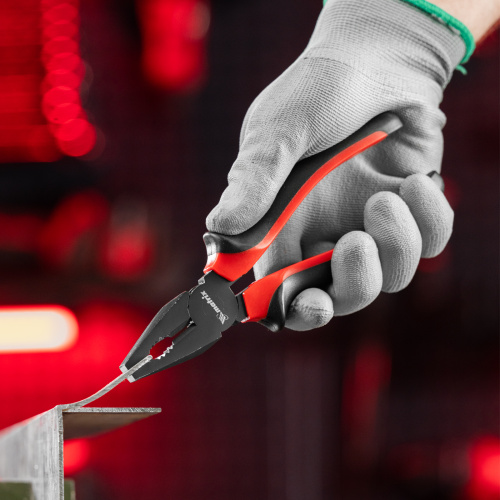 Плоскогубцы комбинированные Black Nickel, 160 мм, двухкомпонентные рукоятки Matrix по ценам производителя в Краснодаре с доставкой по всей России