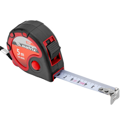 Рулетка Status 3 fixations,5 м х 19 мм,двухкомпонентный корпус,3 фиксации ленты Matrix по ценам производителя в Краснодаре с доставкой по всей России