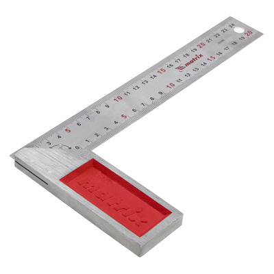 Угольник стальной, 250 мм, градуировка Matrix по ценам производителя в Краснодаре с доставкой по всей России