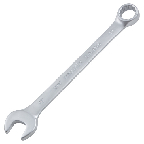 Набор ключей комбинированных, 8-19 мм, 8 шт, CrV, матовый хром Matrix по ценам производителя в Краснодаре с доставкой по всей России