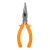 Длинногубцы изогнутые Classic, 160 мм, шлифованные, пластмассовые рукоятки Sparta по ценам производителя в Краснодаре с доставкой по всей России