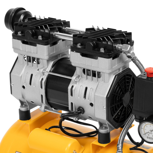 Компрессор DLS950/24 безмаслянный малошумный 950 Вт, 165 л/мин, ресивер 24 л Denzel по ценам производителя в Краснодаре с доставкой по всей России