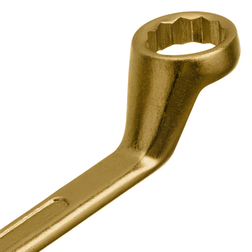 Ключ накидной, 24 х 27 мм, желтый цинк Сибртех по ценам производителя в Краснодаре с доставкой по всей России
