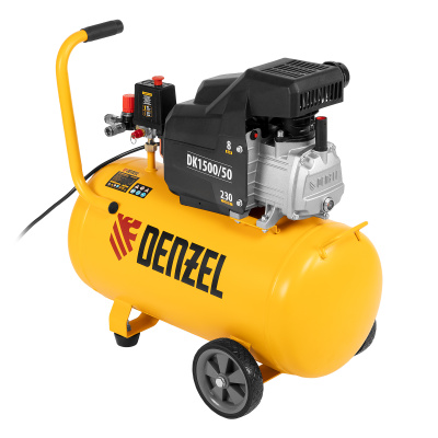 Компрессор воздушный DK1500/50, Х-PRO 1.5 кВт, 230 л/мин, 50 л Denzel по ценам производителя в Краснодаре с доставкой по всей России