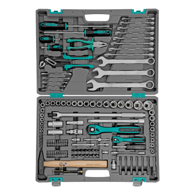 Набор инструментов, 1/4", 1/2", Cr-V, S2, усиленный кейс, 119 предметов Stels по ценам производителя в Краснодаре с доставкой по всей России