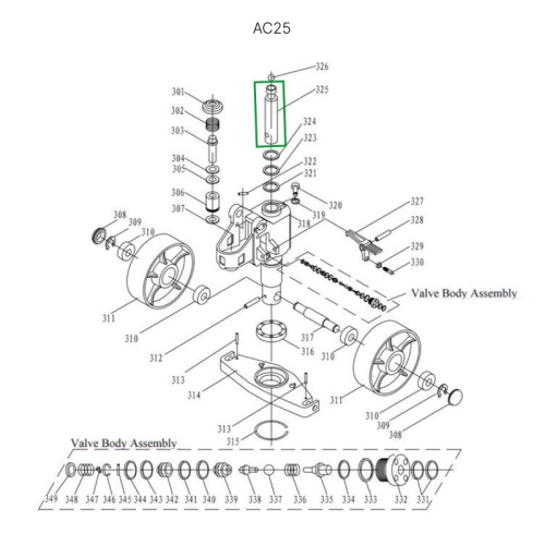 Шток гидроцилиндра 31,5 мм для гидравлических тележек AC25 по ценам производителя в Краснодаре с доставкой по всей России