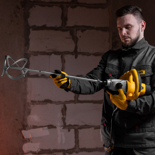 Миксер строительный EM-1-1220, 1220 Вт, 0-480/0-800 об/мин Denzel по ценам производителя в Краснодаре с доставкой по всей России