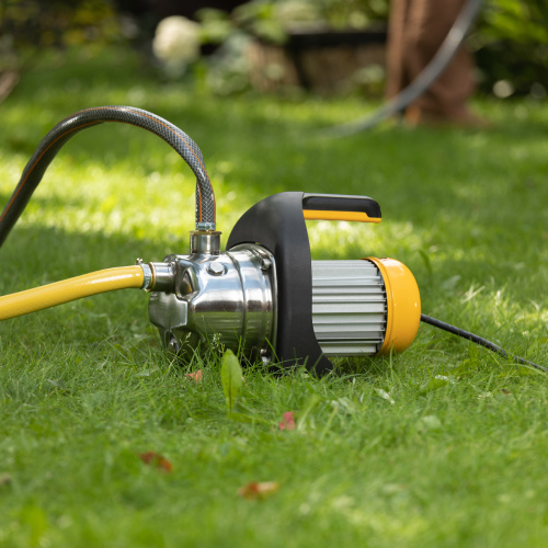 Садовый поверхностный насос GP1200Х, 1200 Вт, 3700 л/ч, подъем 46 м, нержавейка Denzel по ценам производителя в Краснодаре с доставкой по всей России