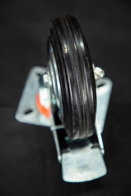 Колесо поворотное резина SRCLb 55 125 мм с тормозом (N) по ценам производителя в Краснодаре с доставкой по всей России