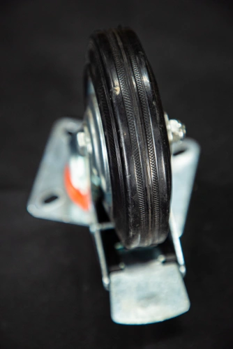 Колесо поворотное резина SRCLb 55 125 мм с тормозом (N) по ценам производителя в Краснодаре с доставкой по всей России