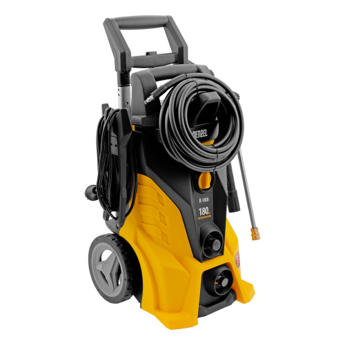 Моечная машина высокого давления R-180i, 2400 Вт, 180 бар, 7.5 л/мин, асинхронный двигатель Denzel по ценам производителя в Краснодаре с доставкой по всей России