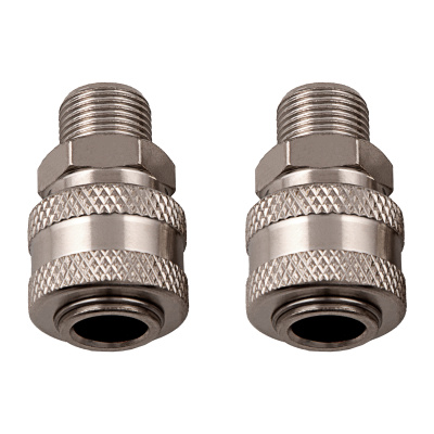 Муфта универсальная быстросъемная ("мама") 3/8, внешняя резьба, 2 шт, Stels по ценам производителя в Краснодаре с доставкой по всей России