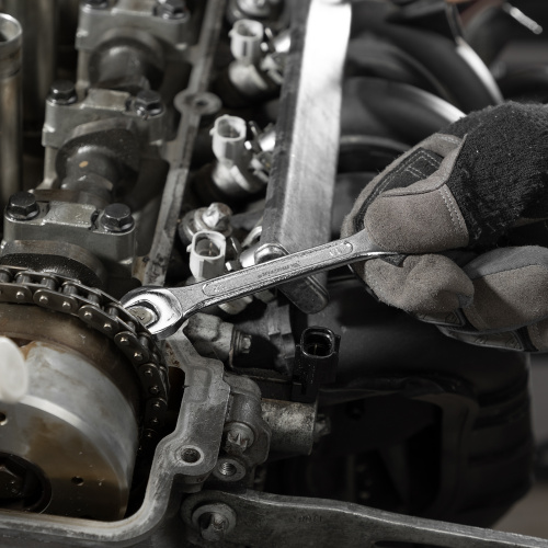 Набор ключей рожковых, 6 х 32 мм, 12 шт., CrV, хромированные Matrix по ценам производителя в Краснодаре с доставкой по всей России