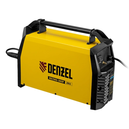 Аппарат инвертор. полуавтомат. сварки MultiMIG-200DP Synergy Double Pulse, 200 А, ПВ 80% Denzel по ценам производителя в Краснодаре с доставкой по всей России
