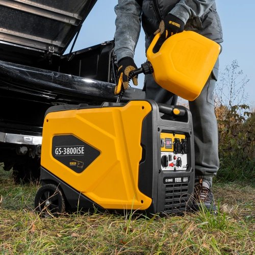 Генератор инверторный GS-3800iSE, 3,8 кВт, 230 В, закрытый корпус,электростартер Denzel по ценам производителя в Краснодаре с доставкой по всей России