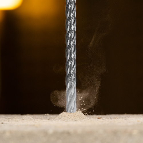 Бур по бетону, цельная крестовая пластина, 8x215 мм, SDS PLUS Denzel по ценам производителя в Краснодаре с доставкой по всей России