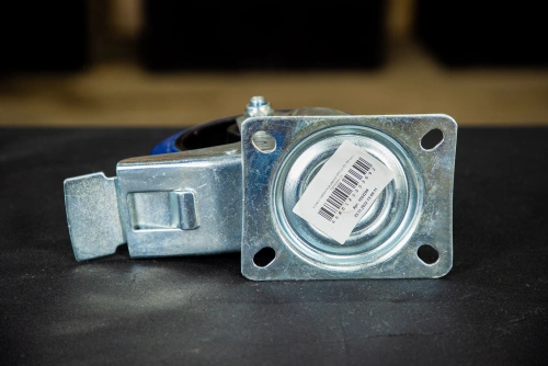 Колесо поворотное резина SRCLb 63 160 мм с тормозом (N) по ценам производителя в Краснодаре с доставкой по всей России