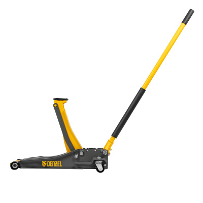 Домкрат гидравлический подкатной, 3 т, 75-500 мм, быстрый подъем, низкий подхват, проф. Denzel по ценам производителя в Краснодаре с доставкой по всей России