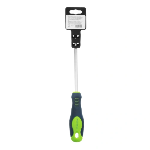 Отвертка, PH3 х 150 мм, CrV, двухкомпонентная рукоятка Сибртех по ценам производителя в Краснодаре с доставкой по всей России