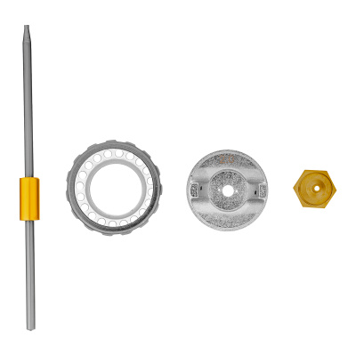 Ремкомплект для краскораспылителя 4 предмета: сопло 2,0 мм, игла, форсунка, зажим сопла Matrix по ценам производителя в Краснодаре с доставкой по всей России