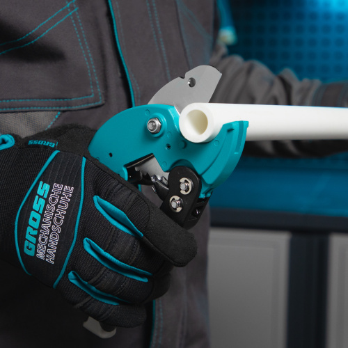 Ножницы для резки изделий из ПВХ, D до 36 мм, двухкомпонентные рукоятки, рабочий стол для плоских изделий Gross по ценам производителя в Краснодаре с доставкой по всей России