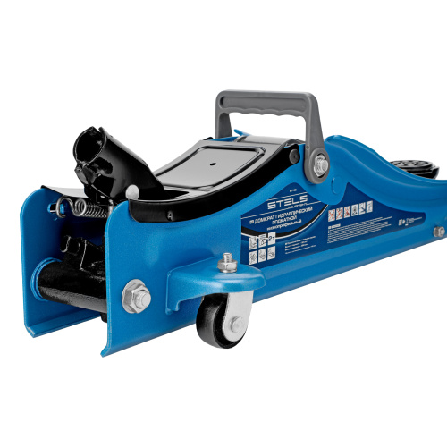 Домкрат гидравлический подкатной в пластиковом кейсе, 2 т, Low Profile, 80-380 мм Stels по ценам производителя в Краснодаре с доставкой по всей России