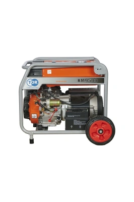 Генератор бензиновый 7,0 кВт 220В 27 л с электростартером и колесами TOR KM9500H по ценам производителя в Краснодаре с доставкой по всей России