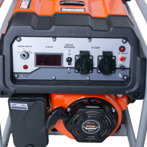 Генератор бензиновый 2,5 кВт 220В 16 л с электростартером и колесами TOR KM3800H по ценам производителя в Краснодаре с доставкой по всей России