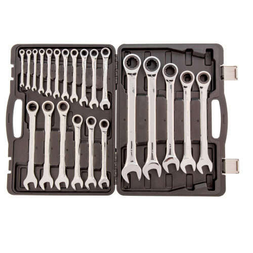 Набор ключей комбинированных, трещоточных 22 шт. Matrix по ценам производителя в Краснодаре с доставкой по всей России