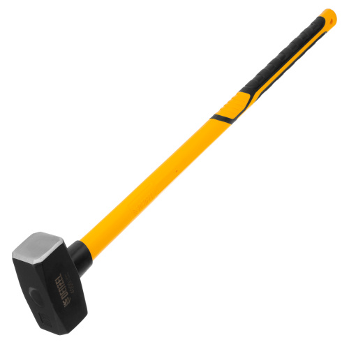 Кувалда 4000 г, кованая, фибергласовая  рукоятка c TPR покрытием, 880 мм Denzel по ценам производителя в Краснодаре с доставкой по всей России