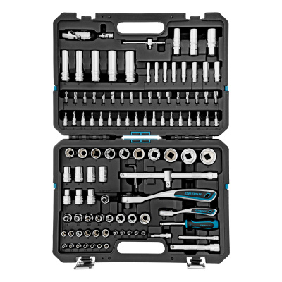 Набор инструментов, 1/4", 1/2", CrV, 120 зубьев, 109 предметов Gross по ценам производителя в Краснодаре с доставкой по всей России