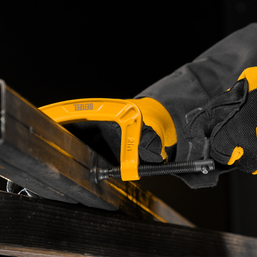 Струбцина G-образная, усиленная, 50 мм Denzel по ценам производителя в Краснодаре с доставкой по всей России