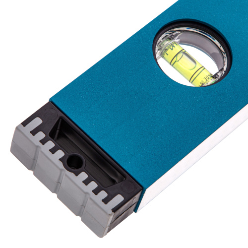 Уровень алюминиевый, 1200 мм, усиленный с ударопрочными заглушками, рукоятки, 3 глазка Gross по ценам производителя в Краснодаре с доставкой по всей России