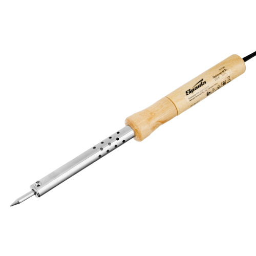 Паяльник с ручкой из дерева, 60 Вт, 220 В Sparta по ценам производителя в Краснодаре с доставкой по всей России