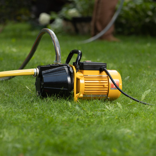 Садовый поверхностный насос GP1100C, 1100 Вт, 4500 л/ч, подъем 46 м, чугун Denzel по ценам производителя в Краснодаре с доставкой по всей России