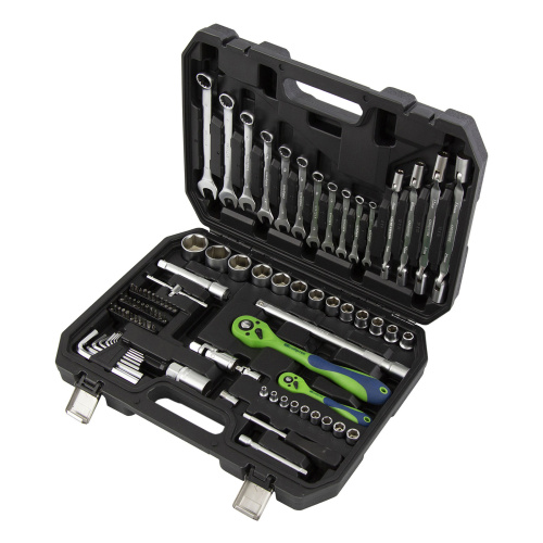 Набор инструментов 89 предметов, CrV 1/2", 1/4" Сибртех по ценам производителя в Краснодаре с доставкой по всей России