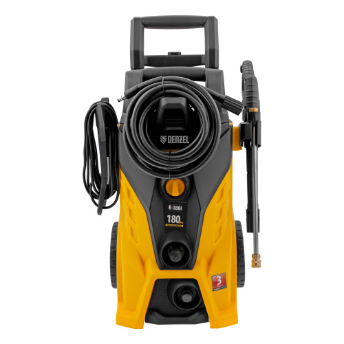 Моечная машина высокого давления R-180i, 2400 Вт, 180 бар, 7.5 л/мин, асинхронный двигатель Denzel по ценам производителя в Краснодаре с доставкой по всей России