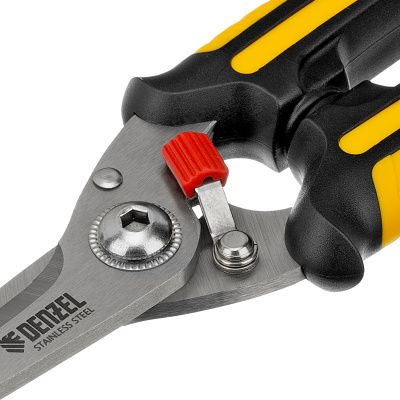 Ножницы универсальные, 200 мм, нержавеющая сталь Denzel по ценам производителя в Краснодаре с доставкой по всей России