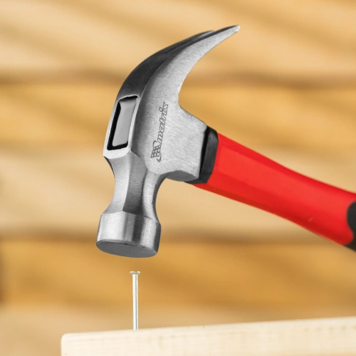 Молоток-гвоздодер optimal, 450 г, фибергласовая обрезиненная рукоятка Matrix по ценам производителя в Краснодаре с доставкой по всей России