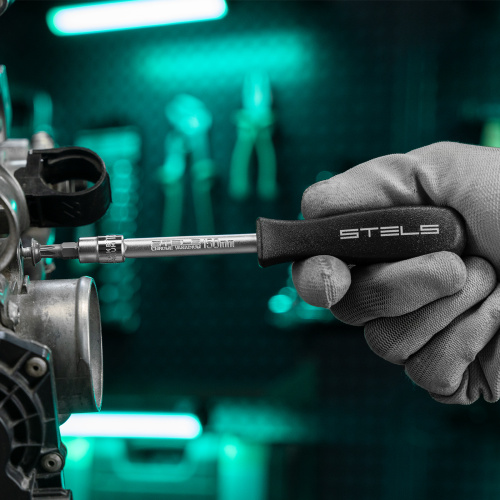 Набор торцевых головок с трещоткой, 1/4"и 3/8", 44 предмета Stels по ценам производителя в Краснодаре с доставкой по всей России