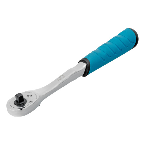 Ключ-трещотка 1/4", CrV, 90 зубьев, усиленный, хром Gross по ценам производителя в Краснодаре с доставкой по всей России