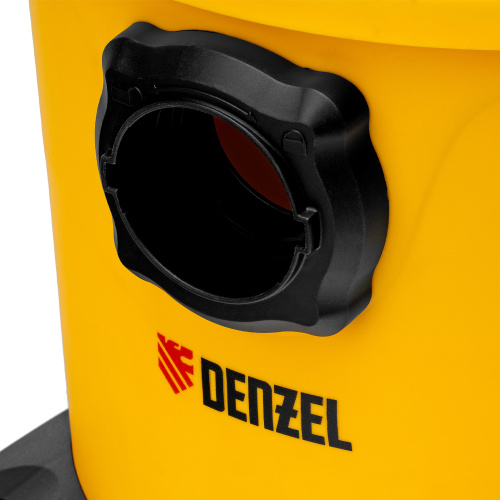 Пылесос строительный RVC20, 1400 Вт, бак 20 л, шланг 3 м, розетка с автосинхр. Denzel по ценам производителя в Краснодаре с доставкой по всей России