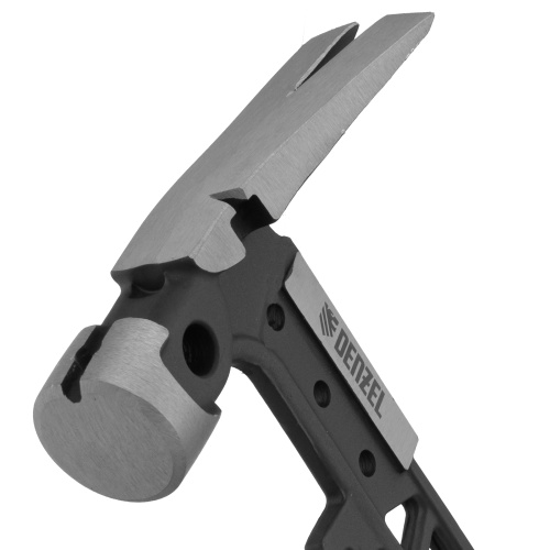 Молоток строительный 450 г, цельнокованый,боек с магнитом, двухкомп. обрезин. рук-ка Denzel по ценам производителя в Краснодаре с доставкой по всей России