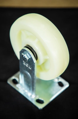 Колесо большегрузное неповоротное FCdn 80 200 мм полипропиленовое купить в Москве с доставкой по всей России | ProtosMarket.ru