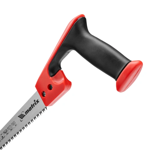 Ножовка по дереву выкружная, 300 мм, каленый зуб, двухкомпонентная рукоятка Matrix по ценам производителя в Краснодаре с доставкой по всей России