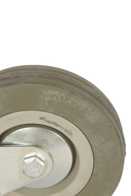 Колесо аппаратное поворотное SChgb 55 120 мм под болт с тормозом (F) по ценам производителя в Краснодаре с доставкой по всей России