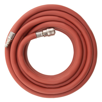 Шланг пневматический резиновый, 10 x 16 мм, 24 бар, армированный, быстросъемное соединение, 10 м Stels по ценам производителя в Краснодаре с доставкой по всей России